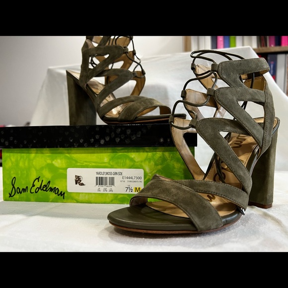 Sam Edelman Shoes - Sam Edelman Yardley , Moss Green Suede